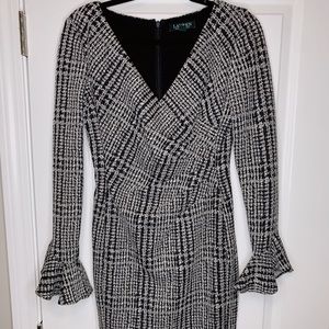 Ralph Lauren Midi Tweed Dress
